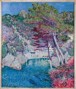 Vue de San Fruttuoso, près de Camogli