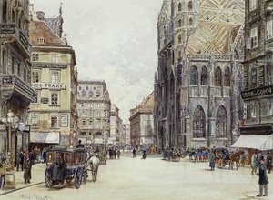 Stefanplatz, Vienne - Rudolf Bernt
