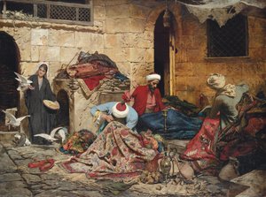 Les raccommodeurs de tapis, 1883