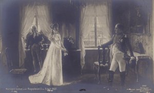 La Reine Louise de Prusse rencontrant Napoléon à Tilsit