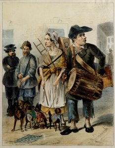 Une servante sort les chiens - Rudolf Kasimirovich Zhukovsky