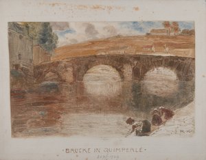 Pont à Quimperlé I - Rudolf Konopa
