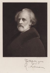 Rudolf Lehmann, Autoportrait