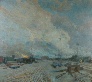 Gare de fret - Rudolf Quittner