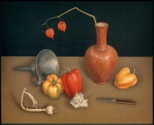 Nature morte avec poivrons