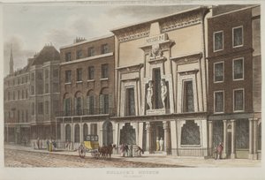 Vue du musée Bullocks, mieux connu sous le nom de Hall égyptien, sur Piccadilly, 1815