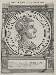 Empereur romain Gordien I (impression) - Rudolph Wyssenbach