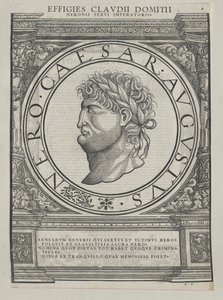Empereur romain Néron (impression)