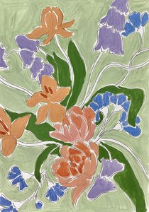 Bouquet floral éclatant - Rushati Chowdhury