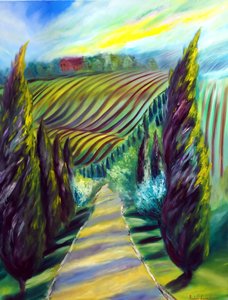 Sous le soleil de Toscane en Italie - Ruslana Levandovska