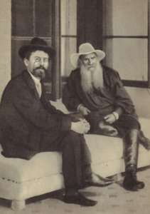 Anton Tchekhov et Léon Tolstoï