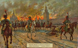 Départ de Napoléon de Moscou