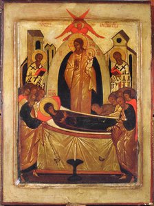 La Dormition de la Vierge - Russian School