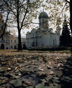 Cathédrale de la Trinité Saint-Serge, fondée vers 1340 par Saint Serge de Radonège - Russian School