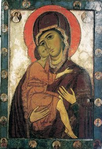 La Vierge de Belozersk, début du XIIIe siècle