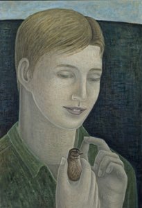 Le jeune François (Garçon tenant un oiseau)