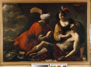 Tancrède et Herminie. Épisode de la Jérusalem délivrée (1581) de Le Tasse (Torquato Tasso)
