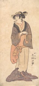 Acteur inconnu impersonnant une vieille femme - Ryukosai