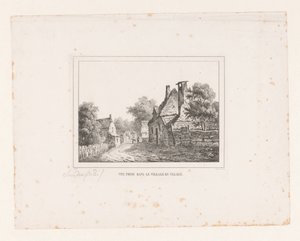 Vue du village de Velsen - S.F. Sanders