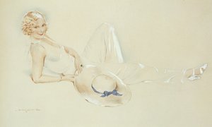 Fille avec chapeau - S.M. Gerard