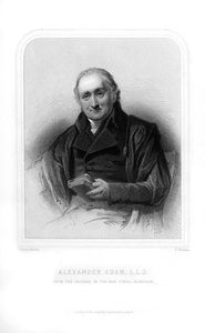 Alexander Adam, enseignant et écrivain écossais sur les antiquités romaines, 1870