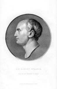 Sir Robert Strange, artiste écossais, 1870
