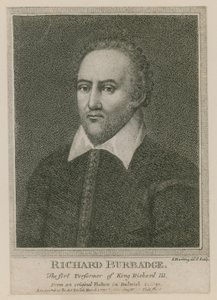 Richard Burbadge, le premier interprète de Richard III - S. Harding