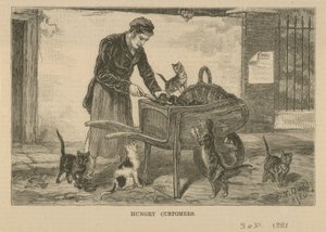 Clients affamés (gravure)