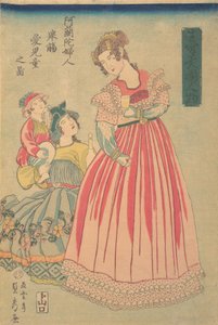 Femme et enfant néerlandais