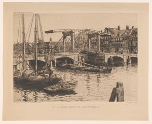 Le Pont Maigre à Amsterdam - Salomon Garf