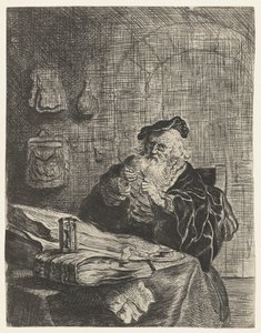 Homme avec un canif