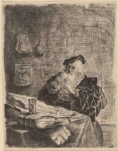 Homme avec un canif