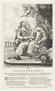Allégorie de la paix de Westminster, 1654