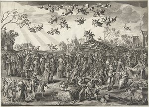 Le piège nuptial : allégorie du mariage