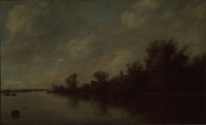 Vue de la rivière, 1631