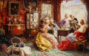 Un Après-midi au Salon, 1902