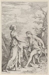 Apollon et la Sibylle de Cumes - Salvator Rosa