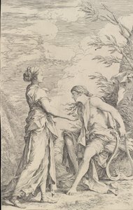 Apollon et la Sibylle de Cumes - Salvator Rosa