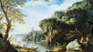 Marine, École de Salvator Rosa - Salvator Rosa