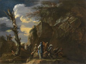 Crucifixion de Polycrate, c.1664