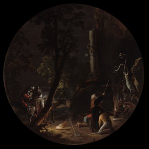 Scènes de sorcellerie : Nuit - Salvator Rosa