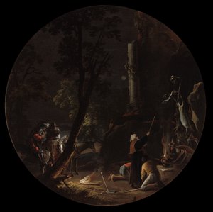 Scènes de sorcellerie : Nuit, vers 1645-1649 - Salvator Rosa