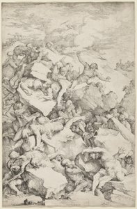 La Chute des Géants - Salvator Rosa