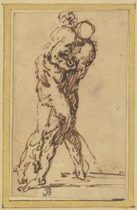 Deux lutteurs - Salvator Rosa