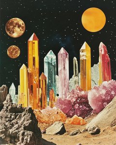 La Cité cosmique de cristal - Samantha Hearn