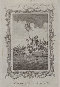 Débarquement de Jules César (gravure)