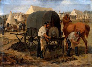 Maréchaux-ferrants du 17e Régiment - Samuel Alken
