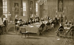 Signature du traité de Londres, 1913 - Samuel Begg