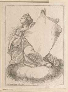 Femme avec un tissu dans les mains (Diverses conceptions)