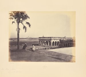 Agra ; le fort et le palais d